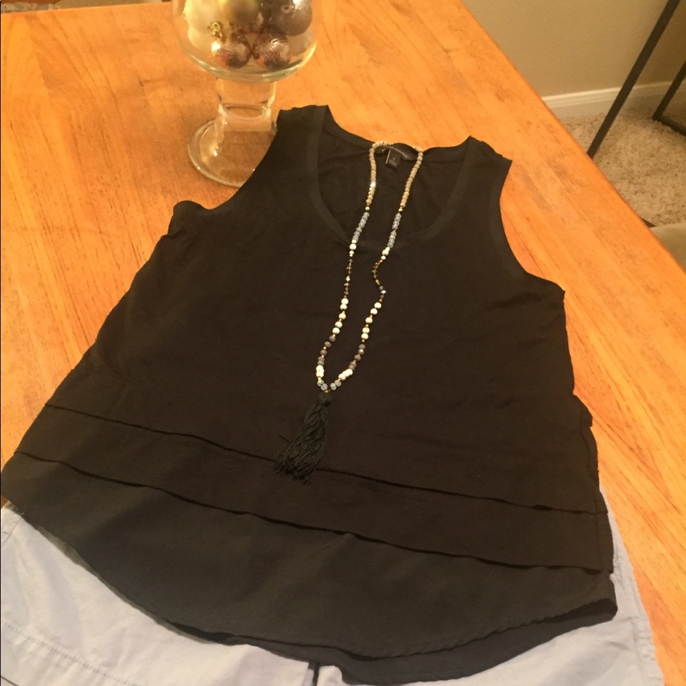 Banana Republic Black Tank —great price